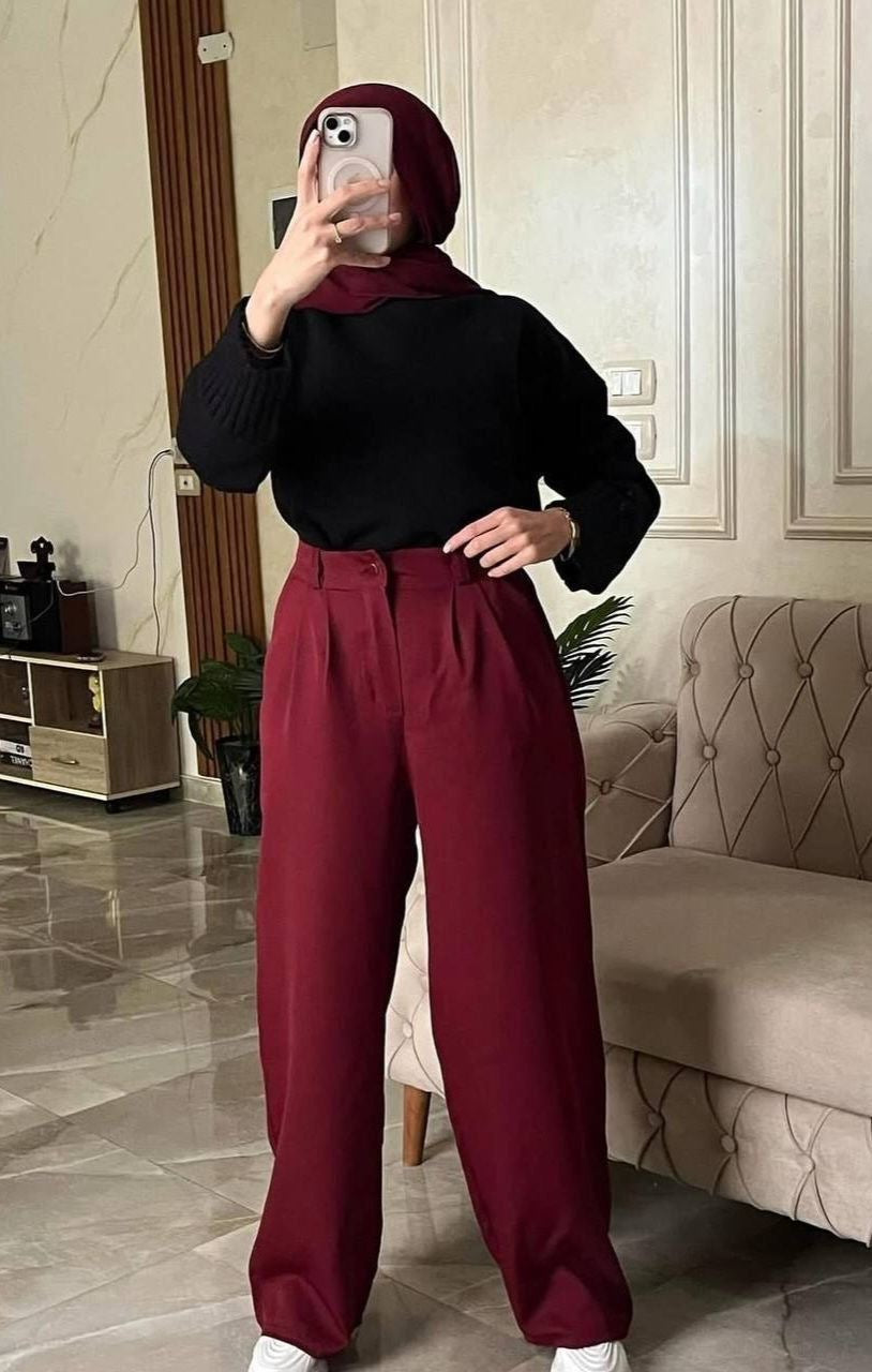 Wide leg pants